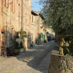 uno scorcio di Monteriggioni