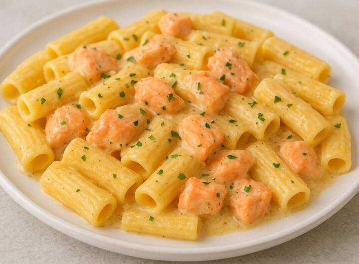 pasta con il salmone