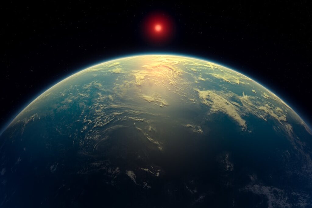 Un possibile pianeta abitabile