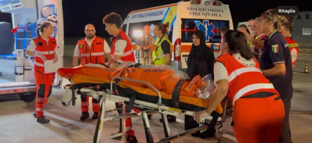 trasporto d'urgenza a pisa