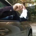 Rifiuti dal finestrino