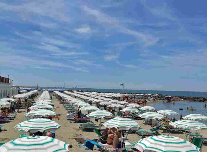 Una spiaggia ligure