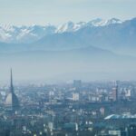 una vista di torino