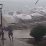 Tromba marina a Porto Cesareo