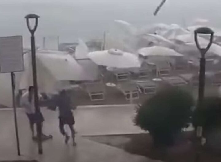 Tromba marina a Porto Cesareo