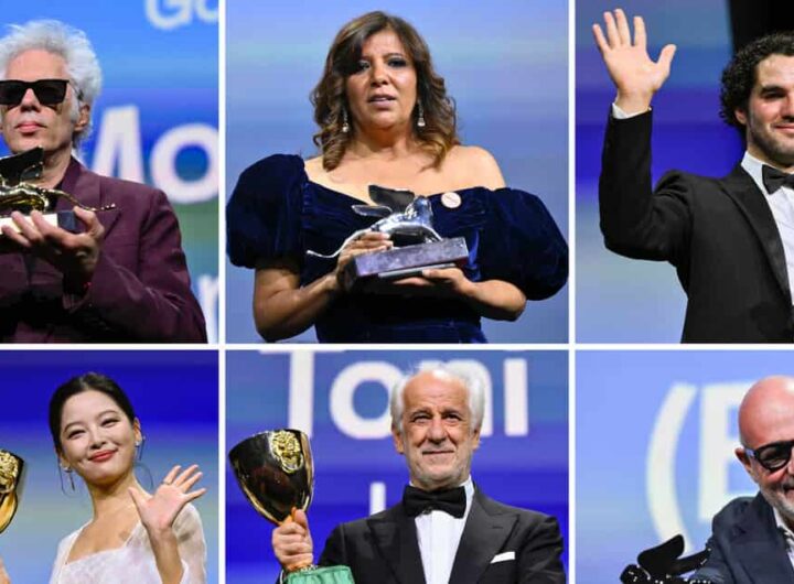 Venezia cinema, a Jim Jarmusch il Leone d'Oro, Toni Servillo miglior attore, su tutto la pulizia etnica a Gaza