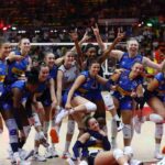 Azzurre da sogno, la nazionale di volley è campione del mondo, battuta la Turchia al tiebreak, nella foto le ragazze al completo