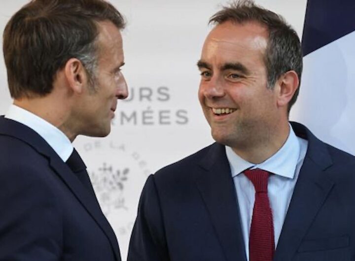 La crisi in Francia si fa sempre più grave perché è politica finanziaria e industriale insieme, nella foto Macron e Lecornu