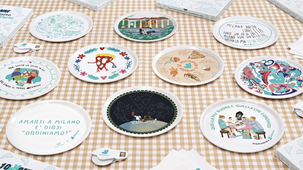 deliveroo piatti artistici