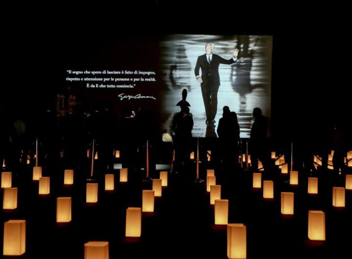 La camera ardente di Armani