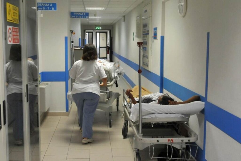 barella al pronto soccorso