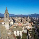 scorcio del borgo di Narni, in Umbria