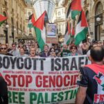 manifestazione contro la politica di israele