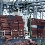 oltre 60 container cadono in mare in California