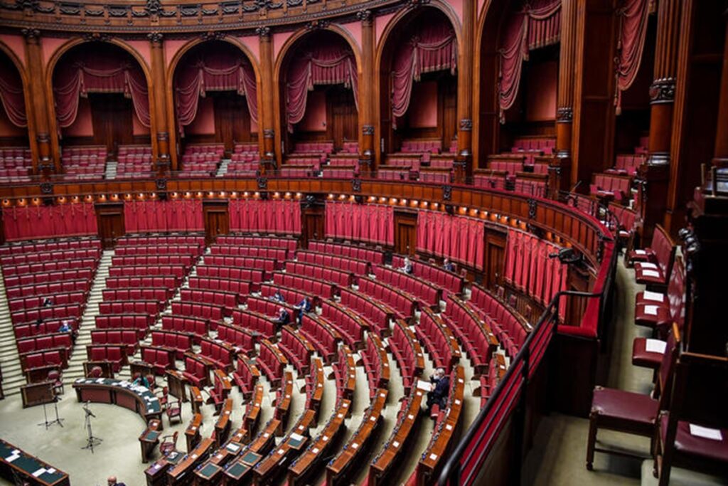 Separazione delle carriere: il si alla Camera giustifica la gazzarra? La parola fine al referendum , nella foto La Camera dei Deputati