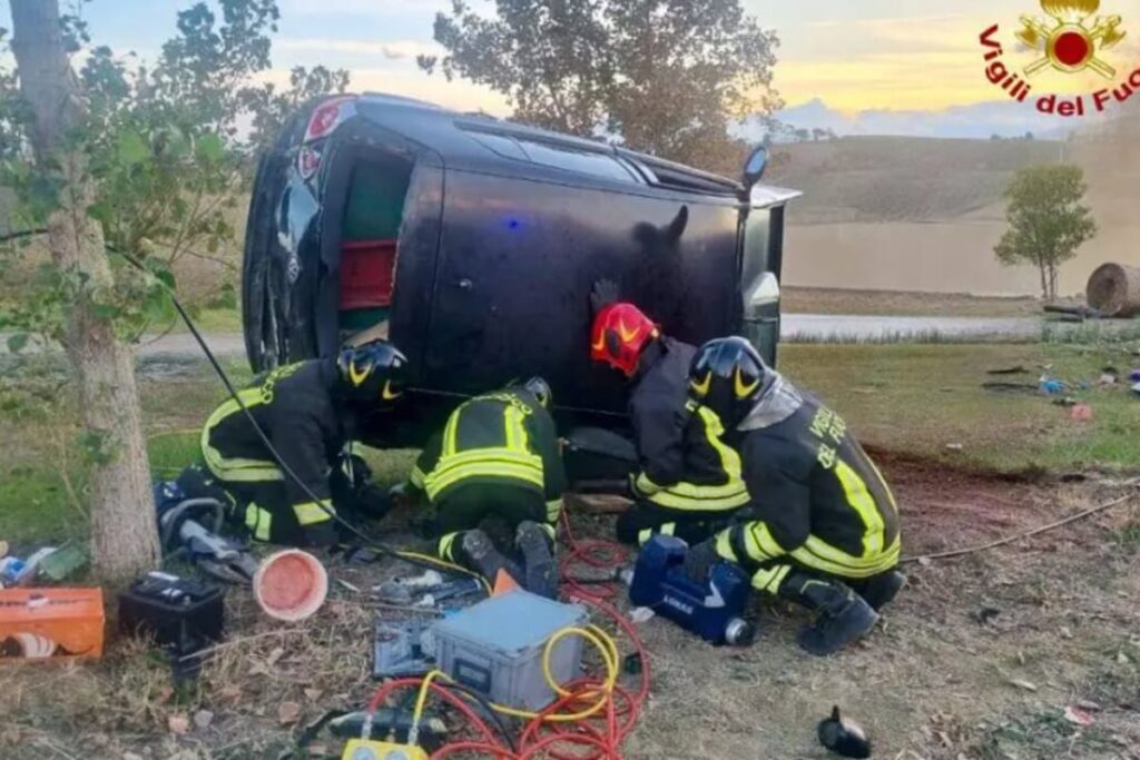 incidente golf a campobasso