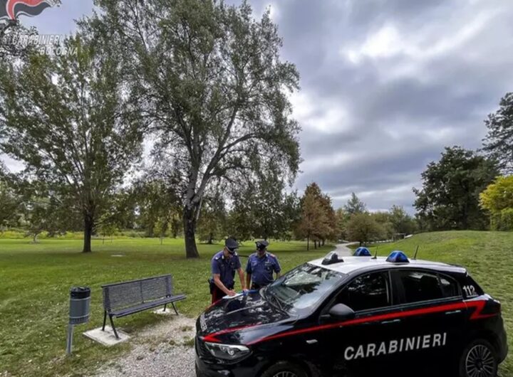 Una volante dei carabinieri