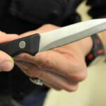 Un coltello da cucina