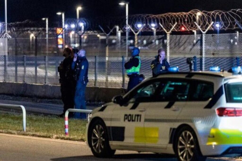 droni nell'aeroporto di copenhagen