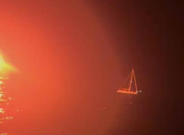 Ore di suspence per la Flotilla, i riflessi sulle Regionali i bollenti spiriti di Elly Schlein, nella foto Attacco con droni alla Global Sumud Flotilla