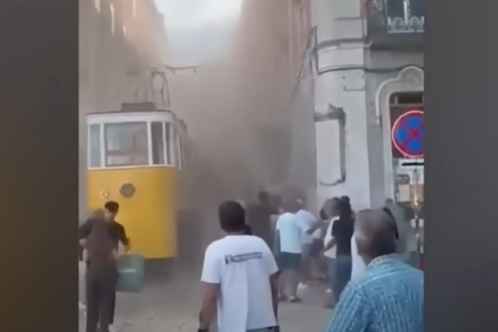 incidente funicolare lisbona