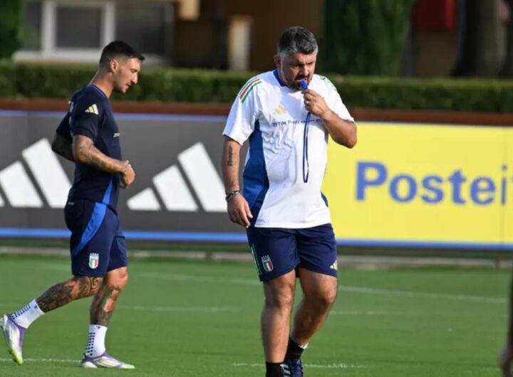 gattuso italia allenamento