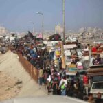 Gaza fra gli scogli di Hamas e Netanyahu sarà mai pace dopo la tregua? Ecco i punti chiave, nella foto la Evacuazione di Gaza City