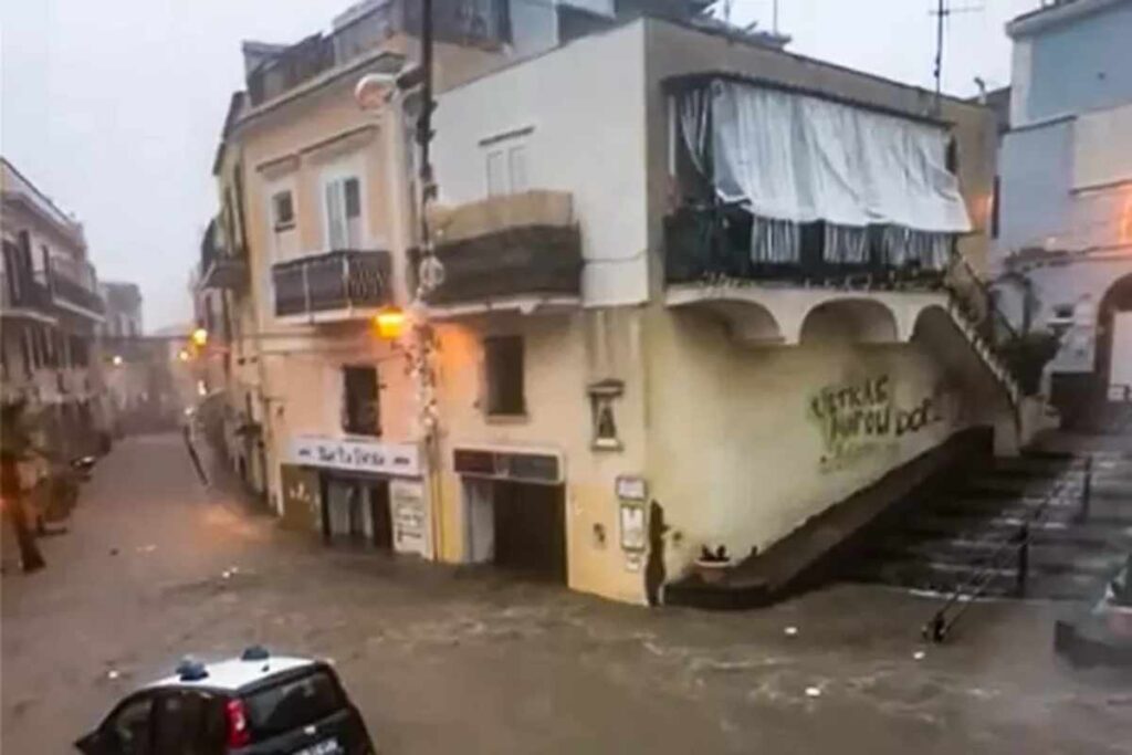 Nubifragio ad Ischia