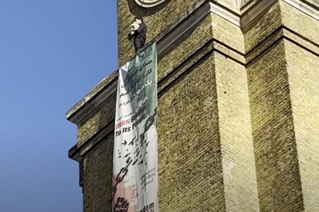 manifestante kings cross londra