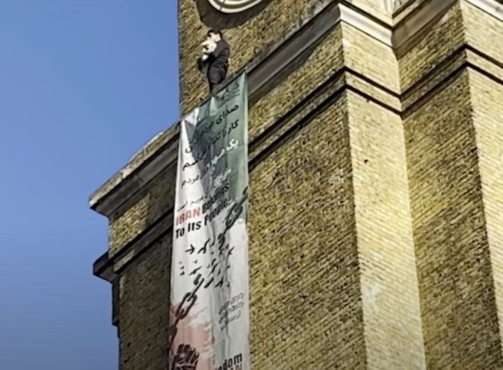 manifestante kings cross londra