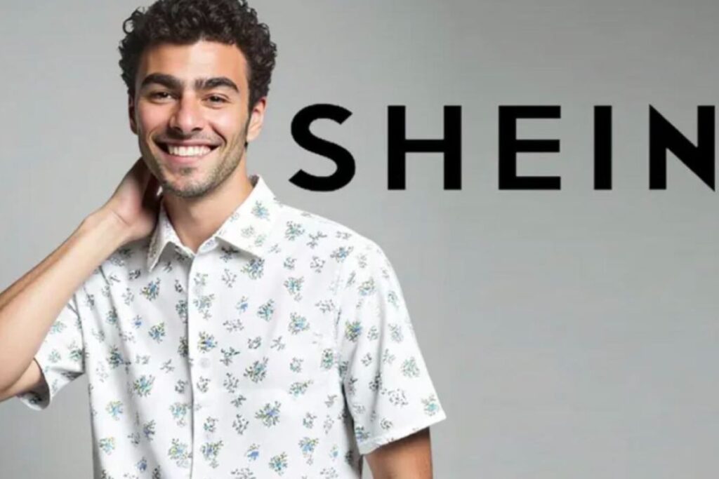 luigi mangione sulla pubblicità shein