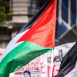 manifestazione attivisti palestina