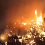 L'incendio che ha colpito le Filippine