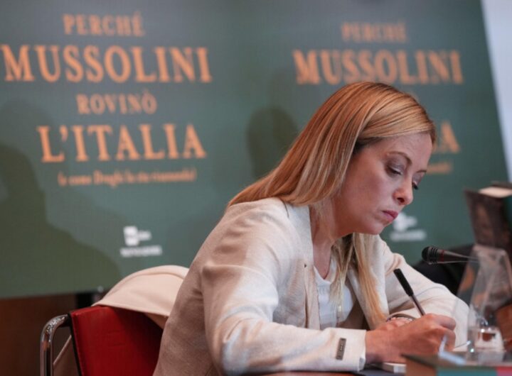 Meloni, il piano impossibile per Gaza, così lei (e con lei tutti noi) si affida a San Francesco Nella foto giorgia meloni