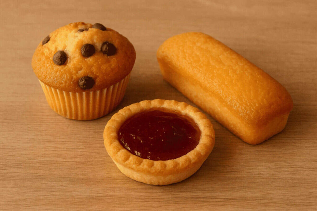 delle merendine da supermercato