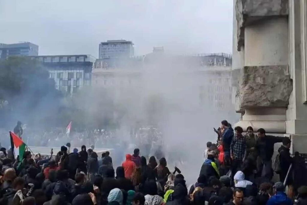Milano, corteo per Gaza