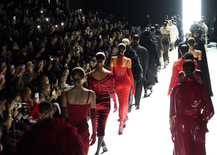 sfilata della milano fashion week