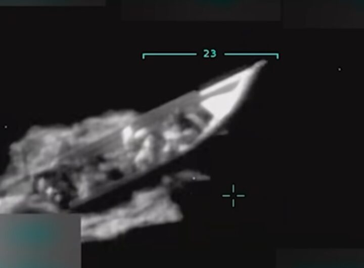 nave narcos colpita dagli usa