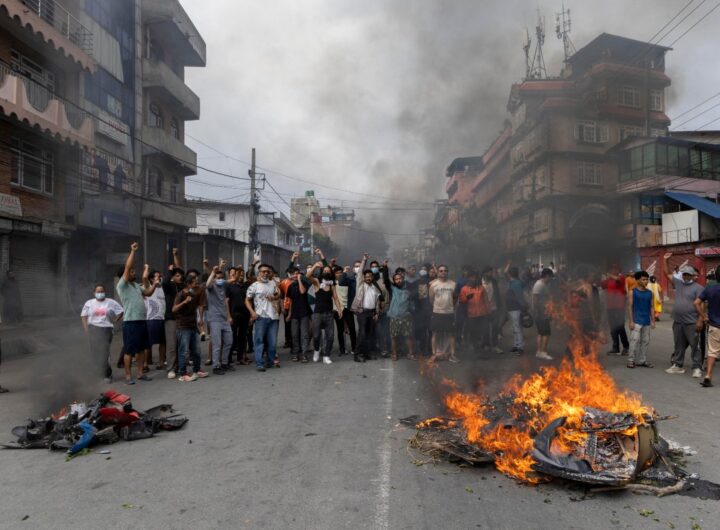 proteste in nepal