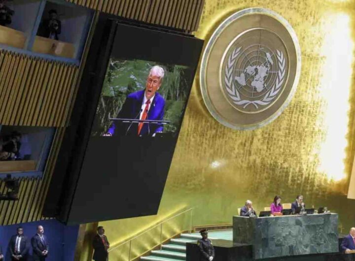 Donald trump parla all'Onu