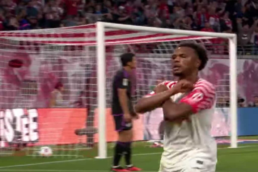 Il calciatore Loïs Openda della Juventus