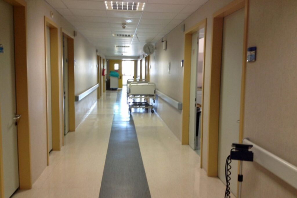 corridoio in ospedale