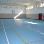 una palestra scolastica