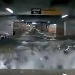 Parcheggio sotterraneo allagato