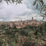 uno scorcio di Pitigliano in Toscana