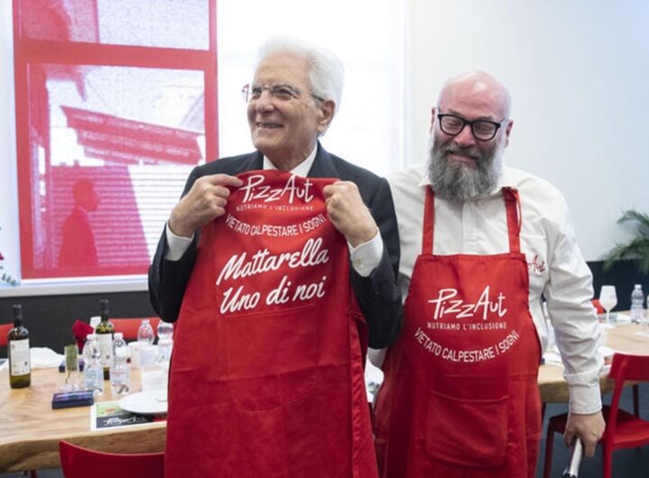 Mattarella a PizzAut