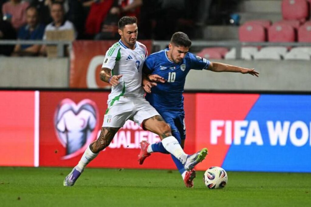 politano durante italia israele