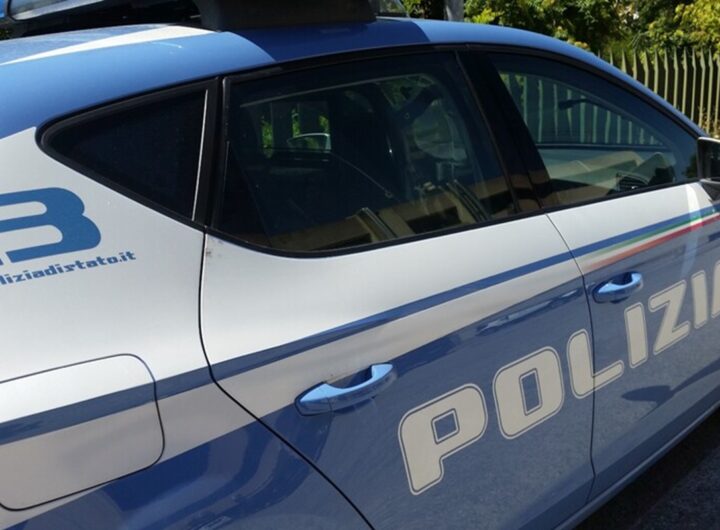 Una volante della polizia