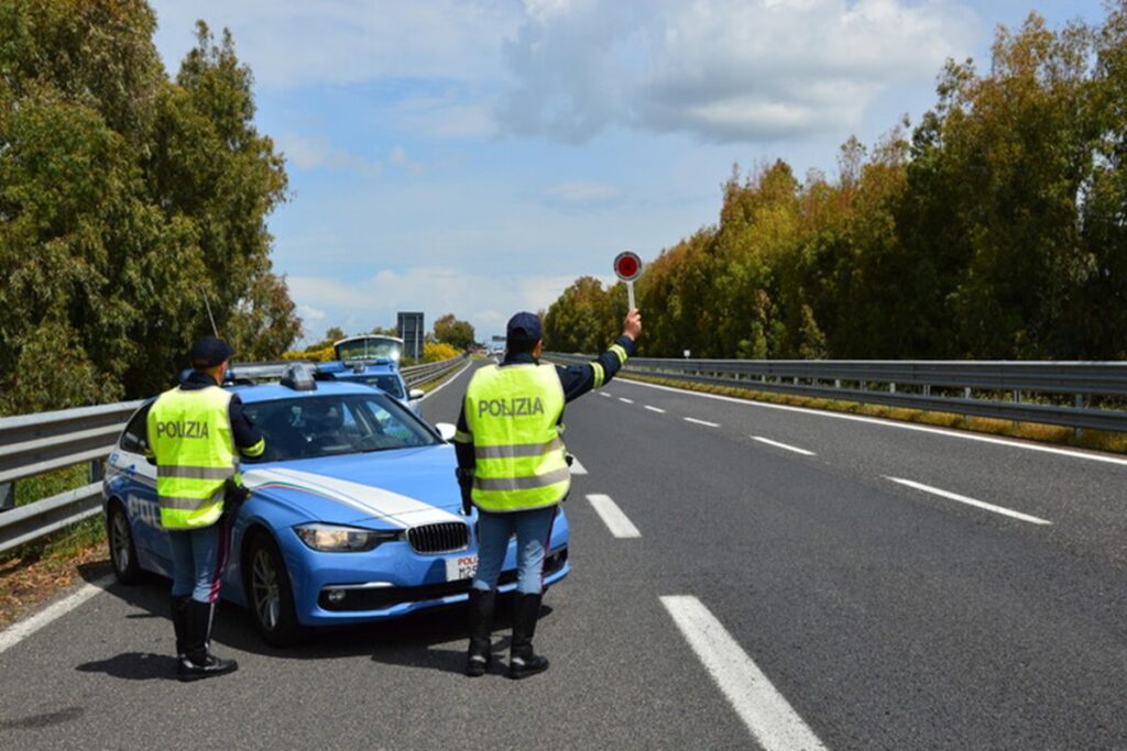 La polizia stradale
