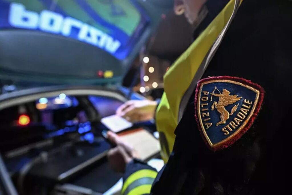 La polizia stradale